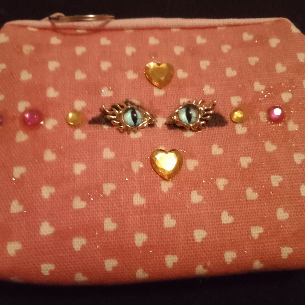 Handmade Pink Wallet/Pouch - Picture 2 of 2